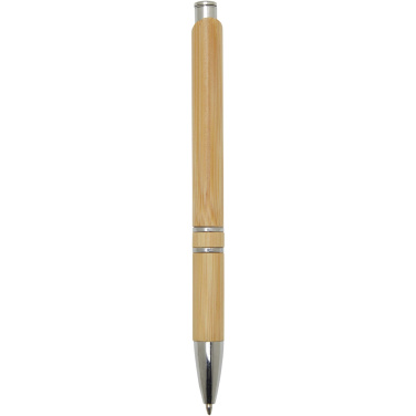 Logotrade corporate gifts photo of: Wicker bamboo ballpoint pen