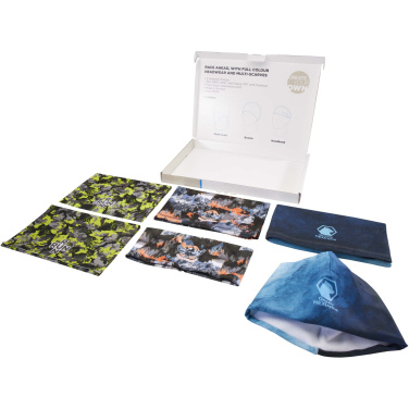 Logo trade promotional items image of: Sublimation headwear sample box