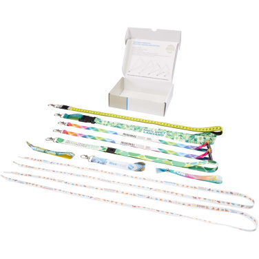 Logo trade promotional products image of: Sublimation lanyards sample box