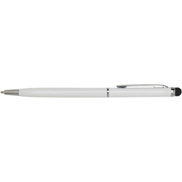 Logo trade promotional gift photo of: Ore aluminium ballpoint pen with stylus