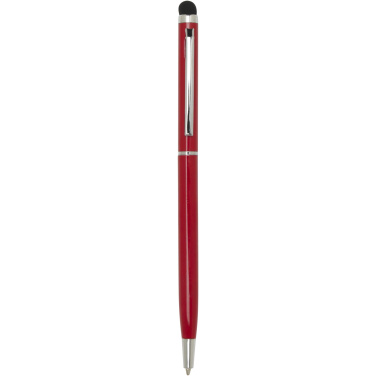 Logo trade promotional giveaways picture of: Ore aluminium ballpoint pen with stylus