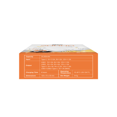 Logotrade promotional merchandise image of: Power bank Silicon Power QS58 20000 mAh
