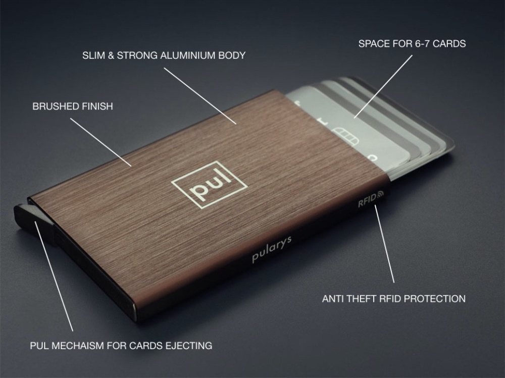 Logotrade promotional item image of: RFID credit card holder 94415500