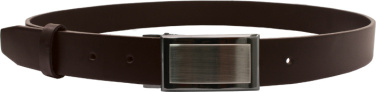 Logo trade promotional items image of: Leather belt 711035000