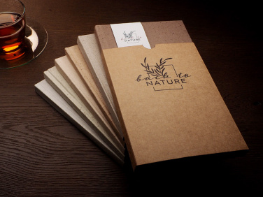 Logo trade advertising products image of: Recycled Coffee Notebook 209733900