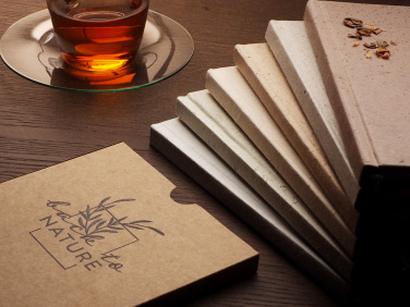 Logotrade promotional gift picture of: Recycled Hemp Notebook 209734300