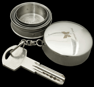 Logo trade promotional gifts image of: Keyring 94103600