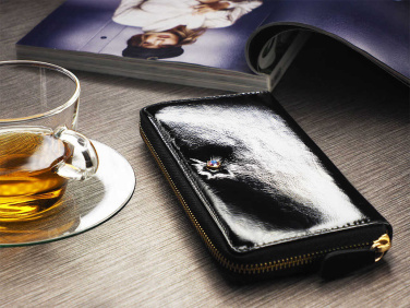 Logo trade business gifts image of: Wallet 36008200