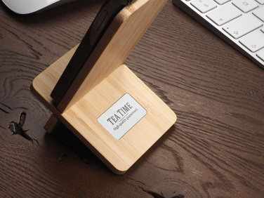 Logo trade promotional product photo of: Wooden telephone stand 1834292