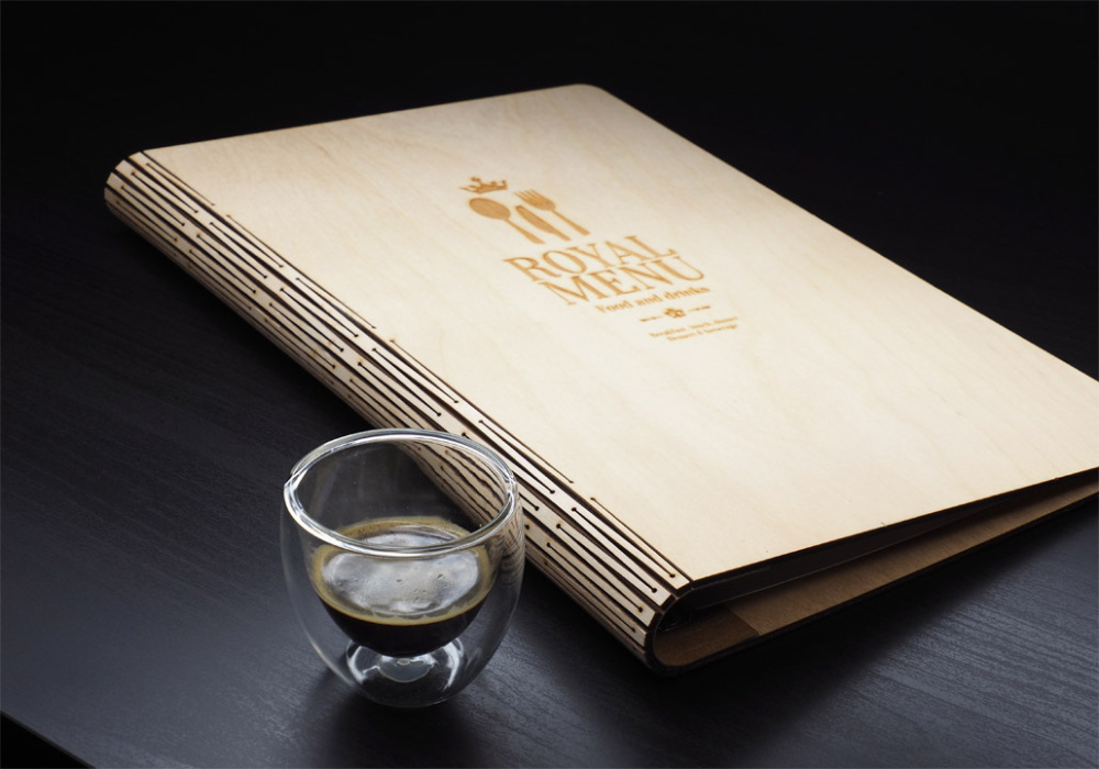 Logo trade corporate gift photo of: Menu cover 1109121