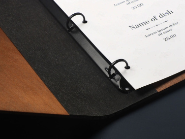 Logo trade advertising products image of: Menu cover 1106121