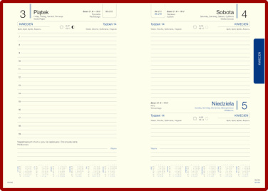Logotrade advertising product image of: Calendar 641131