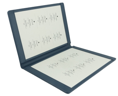 Logo trade promotional gifts picture of: Menu cover 1063119