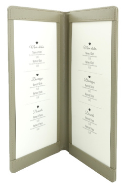 Logotrade business gift image of: Menu cover 1062119