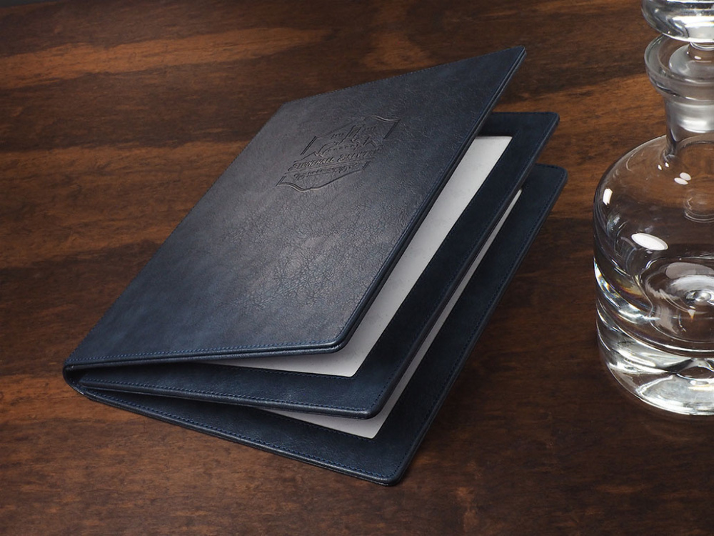 Logo trade promotional items picture of: Menu cover 1065327
