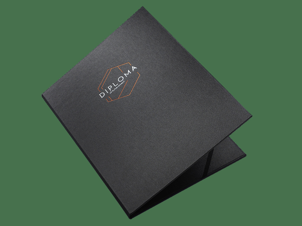 Logo trade promotional gifts picture of: Certificate cover 1700280