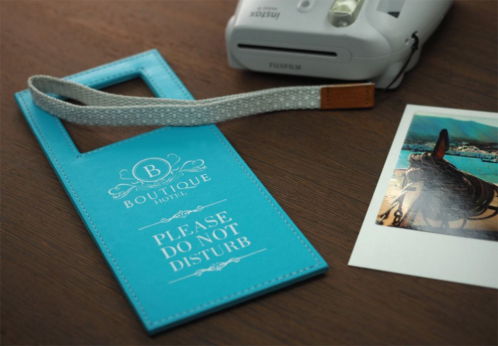 Logo trade promotional merchandise picture of: DND door sign 1110119