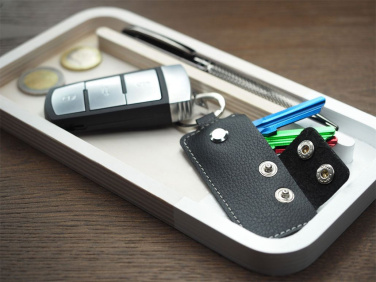 Logo trade promotional merchandise photo of: Keyring 1276157