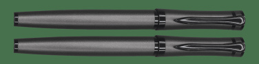 Logo trade promotional items image of: Pens in case 1275140