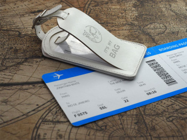 Logotrade advertising product image of: Luggage tag 1155119