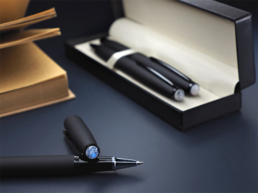Logo trade promotional gift photo of: Moonstone Pen set 1287036