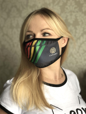 Logo trade advertising products picture of: MARS cotton mask (size M) 1379165