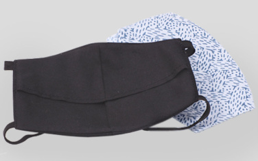 Logo trade promotional giveaways image of: VENUS PRO cotton face mask with a pocket an HEPA filter 1378165