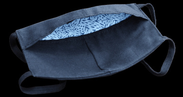 Logotrade promotional gift picture of: VENUS PRO cotton face mask with a pocket an HEPA filter 1378165