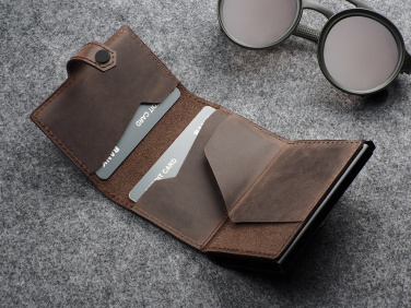 Logotrade promotional merchandise photo of: RFID wallet - Hunter Leather 2109284