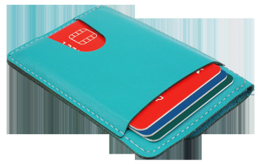 Logo trade business gifts image of: Wallet 537131