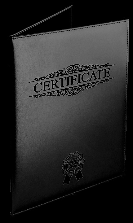 Logotrade corporate gifts photo of: Certificate cover 152019