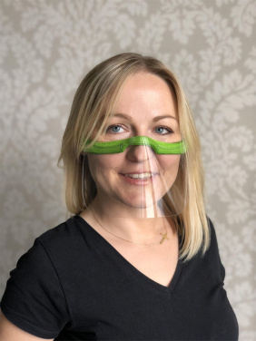 Logo trade promotional products picture of: KALIPSO clear face shield-mask for mouth and nose 1447162