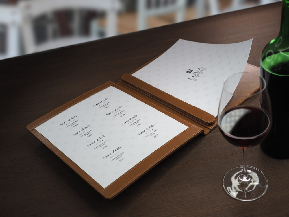 Logotrade corporate gift picture of: Menu cover 1054119