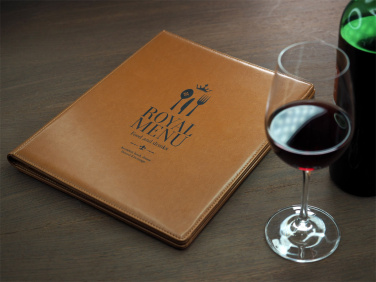 Logo trade business gifts image of: Menu cover 1054119