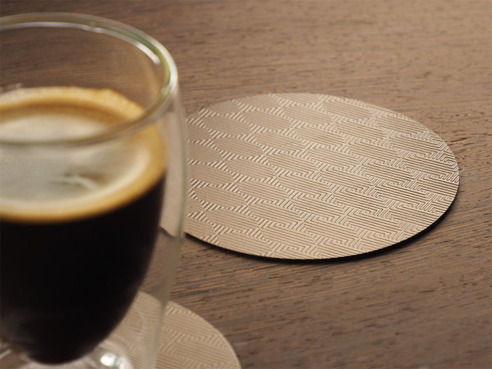 Logo trade promotional merchandise photo of: Coaster 1047241