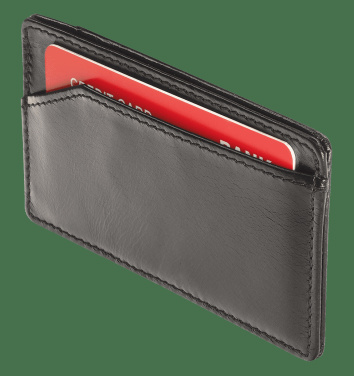 Logo trade business gifts image of: Credit card holder 215067