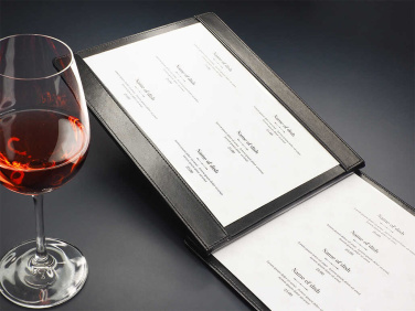 Logo trade promotional giveaways picture of: Menu cover 1083270