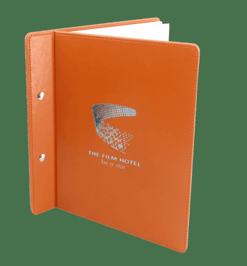 Logo trade promotional giveaways picture of: Menu cover 1087119