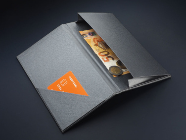 Logo trade business gifts image of: Bill holder 1682280