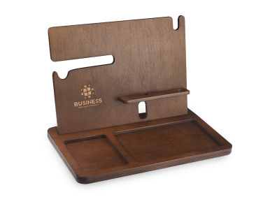 Logo trade promotional items picture of: Wooden organiser 2016121