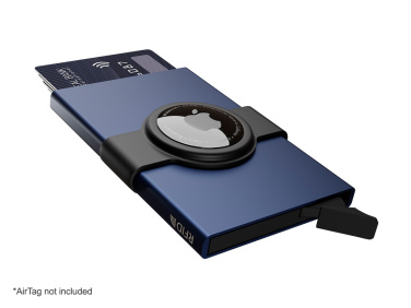 Logo trade advertising products picture of: RFID credit card case with holder for AirTag 2163108