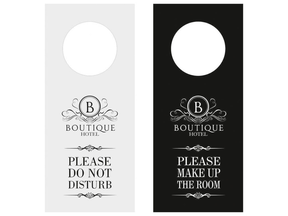 Logo trade promotional items picture of: DND door sign 1007117