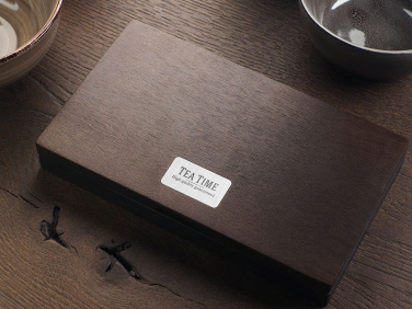 Logo trade promotional merchandise photo of: Wooden bill box 1816121
