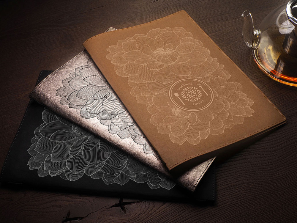 Logo trade promotional gifts picture of: Menu cover Ambiente 1178303