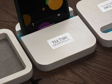 Logo trade business gift photo of: Wooden telephone stand 1847121
