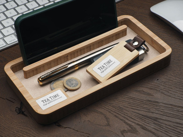 Logotrade advertising products photo of: Wooden desk organiser 1818292