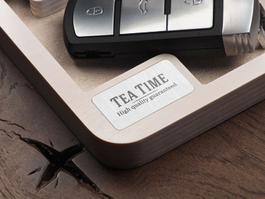 Logo trade promotional merchandise image of: Wooden desk organiser 1846121