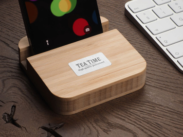 Logo trade promotional item photo of: Wooden telephone stand 1847292
