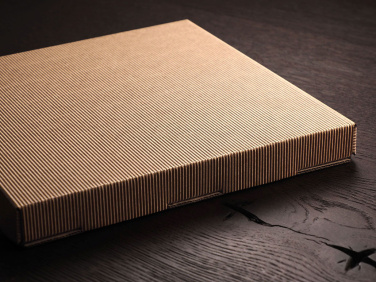 Logo trade advertising product photo of: Wooden memo card box 1832292