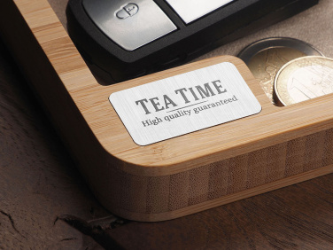 Logo trade promotional giveaway photo of: Wooden desk organiser 1846292